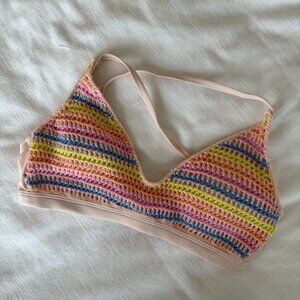 Crochet Bralette Bikini Top